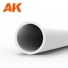 AK Interactive AK6544 HOLLOW TUBE 4.00 DIAMETER X 350MM – STYRENE HOLLOW TUBE – (4 UNITS)